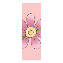 Angel Antics · Flower · Pink Business Card
