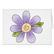 Angel Antics · Flower · Purple Card