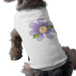Angel Antics · Flower · Purple pet clothing