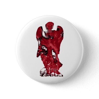 Angel Art Pinback Button by deleas