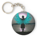 Angel at Dawn keychains