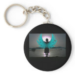 Angel at Dawn Keychains