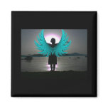 Angel at Dawn Refrigerator Magnets