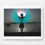 Angel at Dawn Mouse Pad