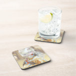 "Angel at Glastonbury Abbey" Coasters cork coasters