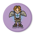 angel attraction. refrigerator magnets