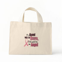 Angel AUNT Breast Cancer T-Shirts & Apparel Tote Bag