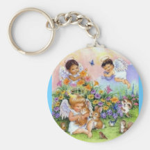 Angel Babies Key Chains
