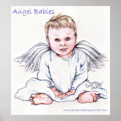 Angel Babies Poster by dennyph