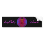 "Angel Baby Onboard" Bumper Sticker -Customisable bumper stickers