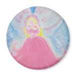 Angel & Baby - Pink magnets