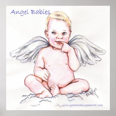 Angel Baby Poster 2 by dennyph