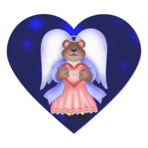 Angel Bear Stickers