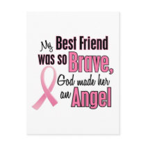 Angel BEST FRIEND Breast Cancer T-Shirts & Apparel