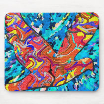 Angel Bird - Up above sky so high Mouse Pads