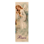 Angel Blessing Love Note or bookmark - Purple Business Card Template