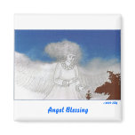 Angel Blessing Refrigerator Magnet
