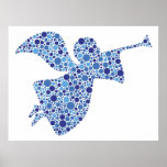 Angel Blowing Trumpet Poster