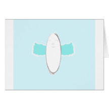 Angel-blue Card