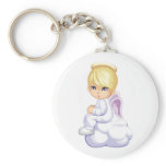 Angel Boy Keychain