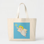 Angel Catch a star tote bag