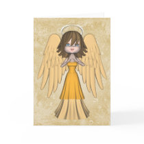 Angel Christmas Card