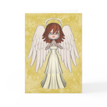 Angel Christmas Card