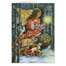 Angel Christmas Card