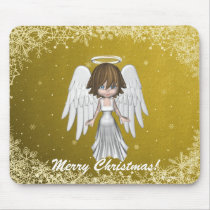 Angel Christmas Mousepad