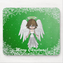 Angel Christmas Mousepad