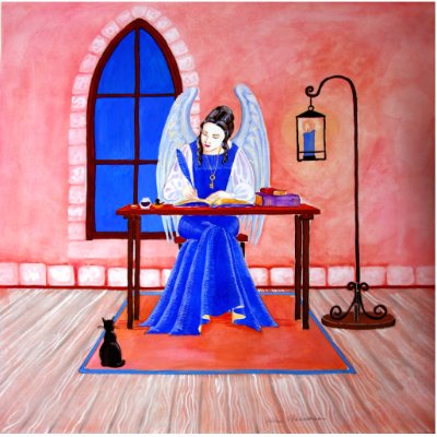Angel Diary by Leenasart