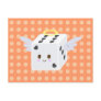 Angel Dice with Hearts Post Card