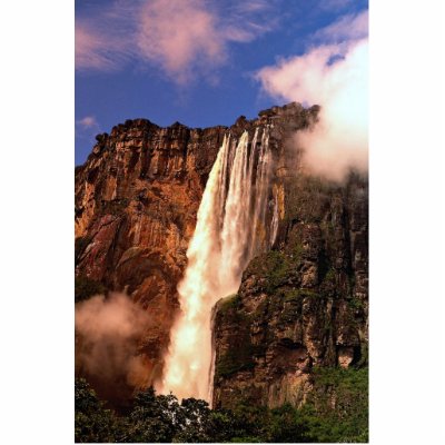 Angel Falls on Auyan Tepui, Venezuela Photo Cutouts by beautifulclicks