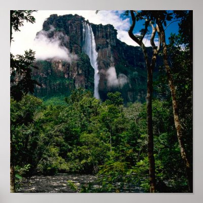 Angel Falls Poster by fstasu50