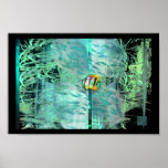 Angel fish aquarium weed fish collage poster posters