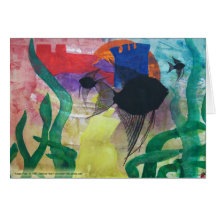 Angel Fish Card