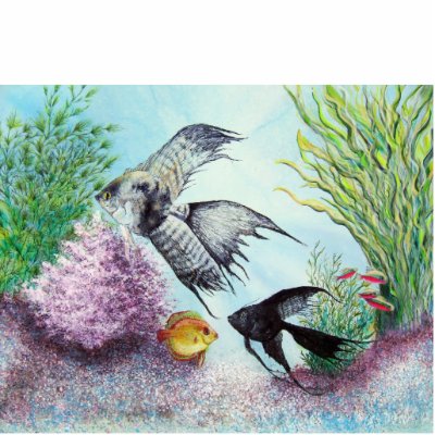 Angel Fish by artbyjolyn