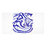 angel fish swirl photo cards