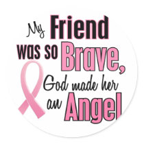 Angel FRIEND Breast Cancer T-Shirts & Apparel