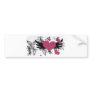 angel girl bumper sticker