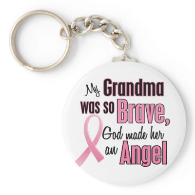 Angel GRANDMA Breast Cancer T-Shirts & Apparel by awarenessgifts