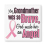 Angel GRANDMOTHER Breast Cancer T-Shirts & Apparel