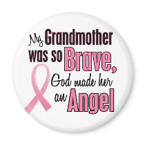 Angel GRANDMOTHER Breast Cancer T-Shirts & Apparel