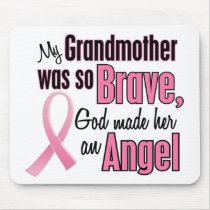 Angel GRANDMOTHER Breast Cancer T-Shirts & Apparel
