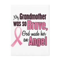 Angel GRANDMOTHER Breast Cancer T-Shirts & Apparel