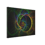 Angel Hair Stretched Canvas Print