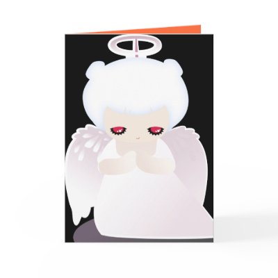 Angel Halloween Card for kids by kidsonly