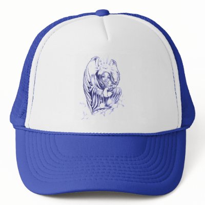 Angel Mesh Hat by mystical_lady
