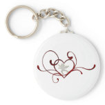 Angel heart key chains