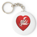 Angel Heart Key Chain
